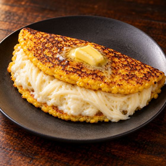 Cachapa con queso